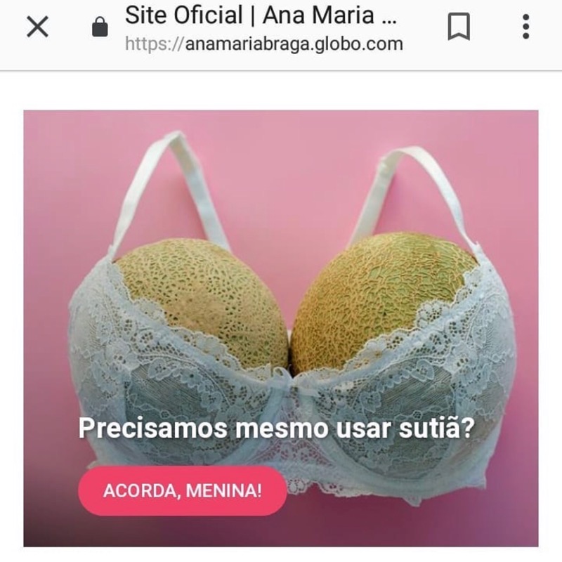 Precisamos mesmo usar Sutiã?